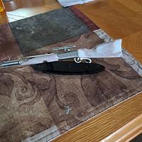 pretty cute lever action pen deer antler pen