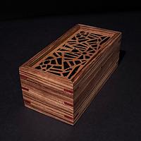 Zebra wood Potpourri box