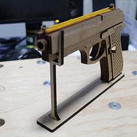 M9 Rubber Band Gun… - Project by LIttleBlackDuck