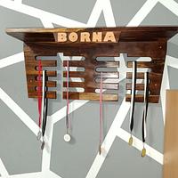 SPORT AWARD MEDALS AND CUPS HANGER/STAND - Project by majuvla