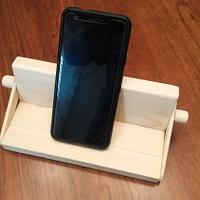 Adjustable Cell phone stand - Project by MrRick