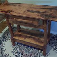 Mesquite table with G&G details