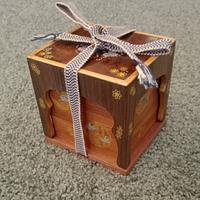 Japanese stacking storage box with cover - Ju Kobako