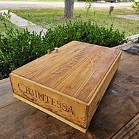 Wine box turned into something else. - Project by Madts