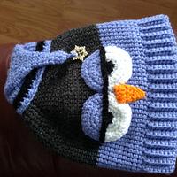 Sleepy Time Owl Hat for cancer - Project by Carole Clark