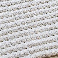 Easy Peasy Crochet Bobble Cluster Blanket - Project by rajiscrafthobby