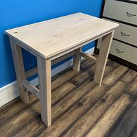 Small cedar desk  
