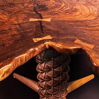 Walnut Root Slab Table