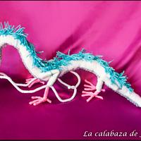 Haku Dragon Amigurumi - Spirited Away - Studio Ghibli - La Calabaza de Jack - Project by La Calabaza de Jack