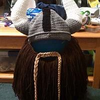 Viking helmet and beard - Project by sugarwoman83