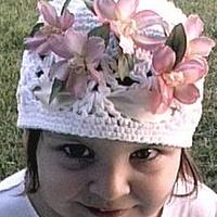 Pink Floral Hat