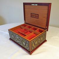 Charlotte - Boulle style marquetry box number 2