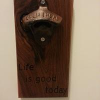 Magnetic Bottle Opener - Project by David E.