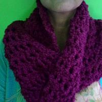 Twisted cowl - Project by Farida Cahyaning Ati