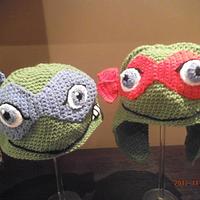 Ninja Turtle Hats - Project by Craftybear
