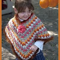 Autumn Crochet Poncho