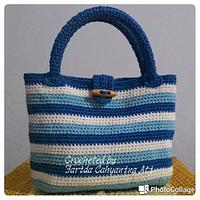 Little blue tote - Project by Farida Cahyaning Ati