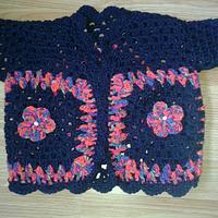 granny square cardigan - Project by amanda