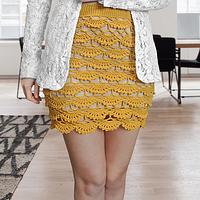 Crochet Skirt Pattern - Project by janegreen