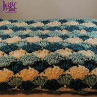 Shell Stitch Baby Blanket