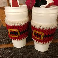 Santa Cup Cozy - Project by Shirley