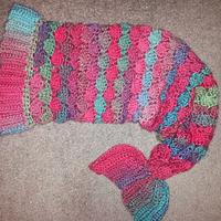 mermaid sleep sack - Project by KAKcrochet