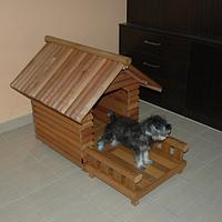 Log Cabin Dog House - Project by sammarine