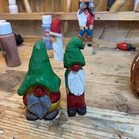 A few small Christmas ornaments