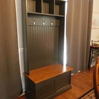 Entry way coat and shoe tree cabinet - Project by 987Ron