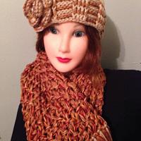 Elegance in hats and scarves. - Project by Jackie