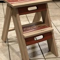 Coca Cola Step Stool