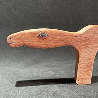 How I turned a Mid Century Modern style wooden Horse sculpture into a bow bread slicer