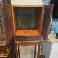 My version of Krenov cabinet on stand