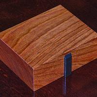 Small Yucatan Rosewood Ring Box - Project by Ron Stewart