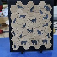 “Hexy” Jigsaw Puzzle. - Project by LIttleBlackDuck