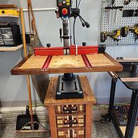 Dressing up my drill press - Project by Earl