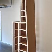 Scrap Lumber Rack for a Tricky Room - Project by Ron Stewart