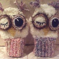 OWL MITTS - Project by Craftybear