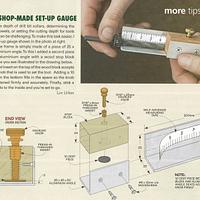 10c (Cent) Set-Up Gauge.