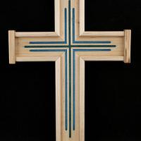 Crosses with simple inlay