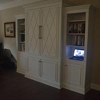 Bookcase and Entertainment Center (2020)