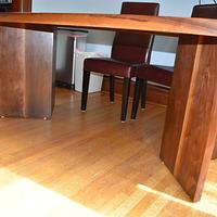 walnut dining table - Project by Thornwood Lou