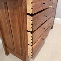Walnut dresser