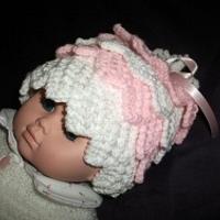 frilled hat - Project by mobilecrafts