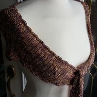 Gold Evening Shawlette