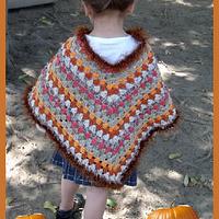 Autumn Crochet Poncho