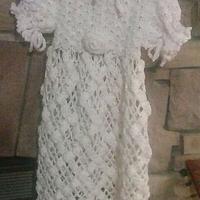 My first baby christening/baptism outfit