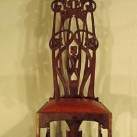 Charles Rohlfs Tall Back Chair