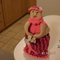 breast cancer dish soap cover - Project by sheryl1956