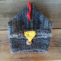 chicken hooded cowl - Project by HookedbyAmy 